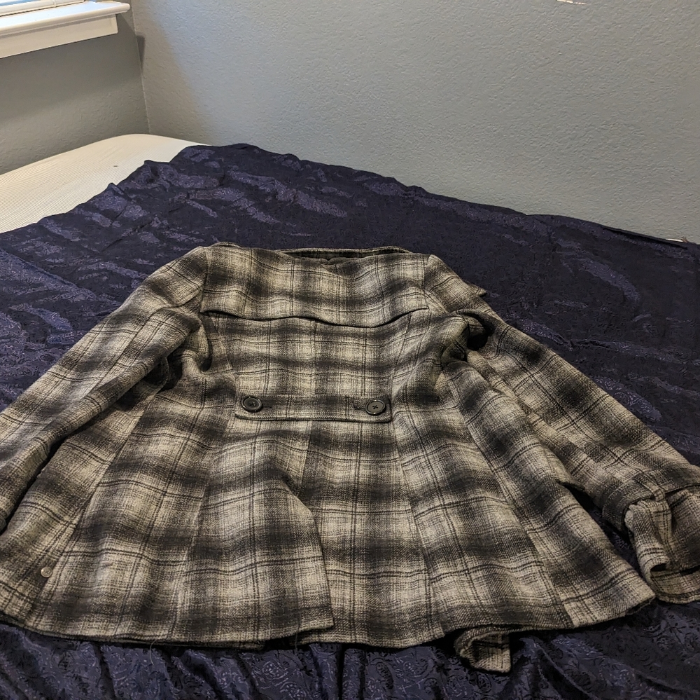 Converse Plaid Jacket Size M - Picture 8 of 9